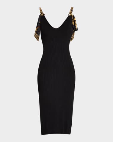 Camilla Era of Empires Knit Maxi Dress with Silky Ties