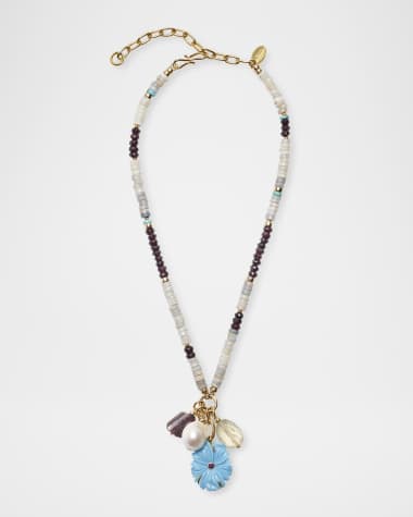 Lizzie Fortunato Skylark Necklace In Morning Glory