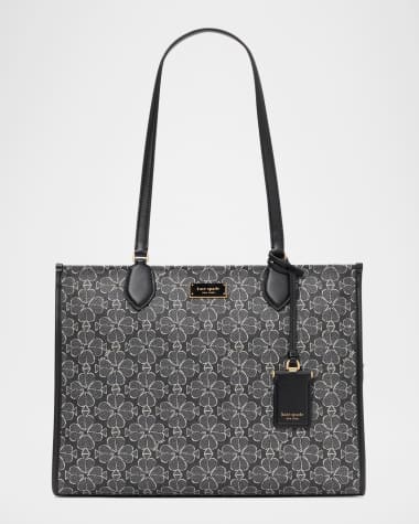 kate spade new york spade flower coated canvas tote bag