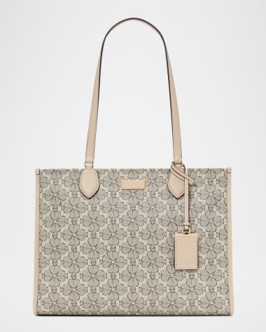 kate spade new york spade flower coated canvas tote bag