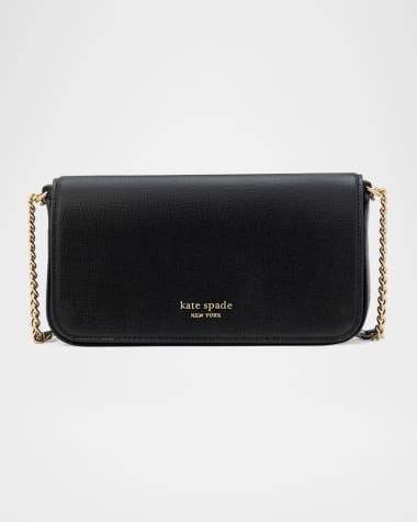 kate spade new york devin flap leather crossbody bag