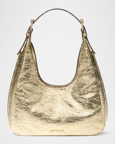 MICHAEL Michael Kors Nolita Small Metallic Leather Shoulder Bag