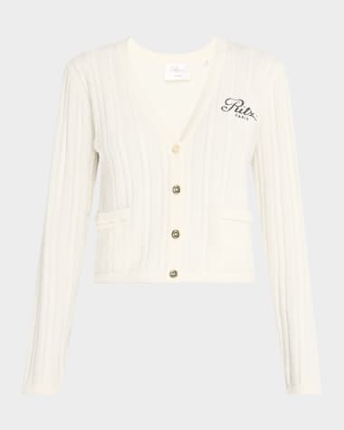 FRAME FRAME x Ritz Paris Cable Cardigan