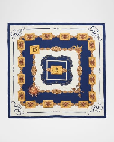 FRAME FRAME x Ritz Paris Silk Scarf