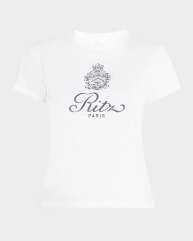 FRAME FRAME x Ritz Paris Solid Baby Tee