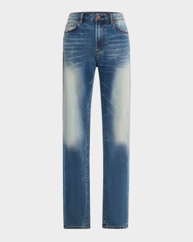 monfrere Men's Greyson Faded Skinny Jeans