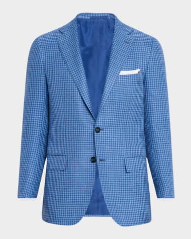 Kiton Men's Houndstooth Sport Coat