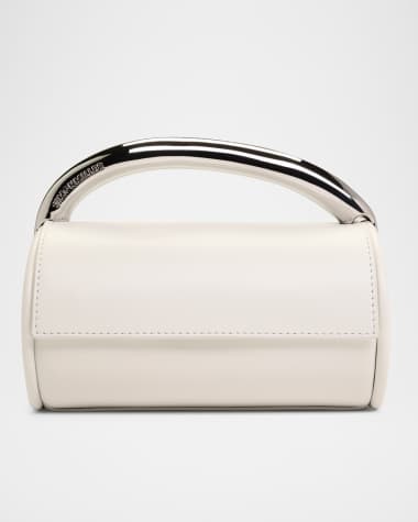 SIMONMILLER Can Can Metal Leather Top-Handle Bag