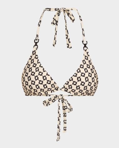 Lenny Niemeyer Symmetry Triangle Detail Bikini Top