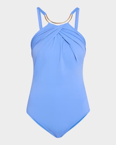 Lenny Niemeyer Scarf One-Piece Swimsuit