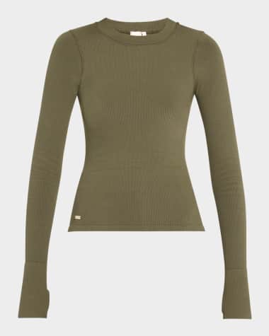 Lune Active Maia Micromodal Soft Rib Long-Sleeve Shirt