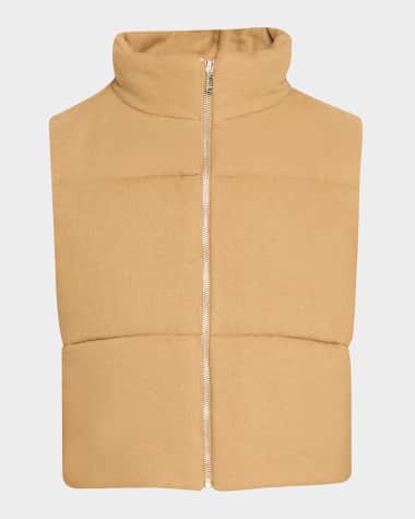 Lune Active Izzy Wool-Blend Puffer Vest