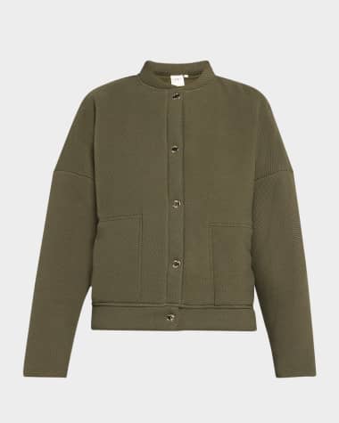 Lune Active Moon Classic Oversized Bomber Jacket