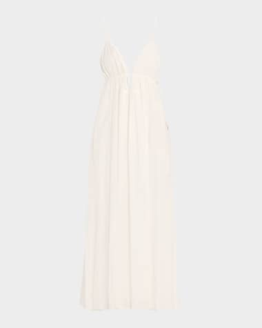 SIMKHAI Josephine V-Neck Maxi Dress