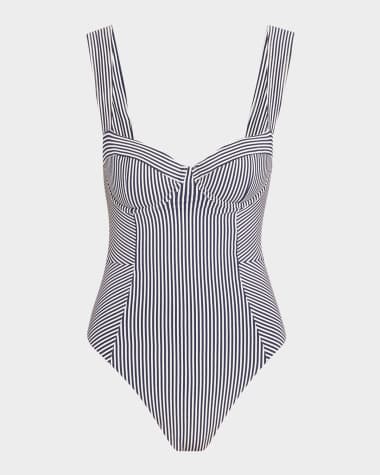 SIMKHAI Kyle Bustier One-Piece Swimsuit
