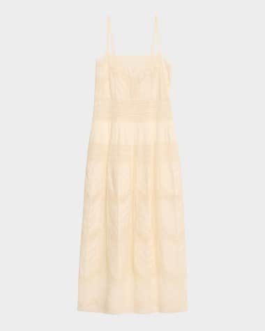 Zimmermann Acacia Lace Trim Slip Dress