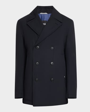 BOSS Men's Hyde Peacoat