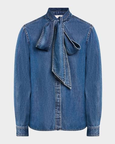 FRAME The Secretary Blouse