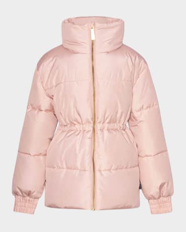Molo Girl's Hally Puffer Coat, Size 4-7