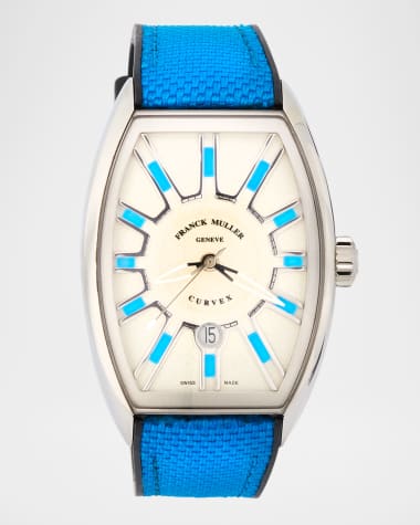 Franck Muller Men's CX36 Flash Neon Blue 36mm Watch