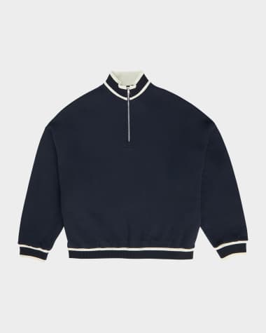 SER.O.YA Men's Theodore Quarter-Zip Fleece Sweater