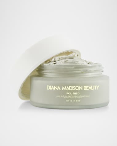 Diana Madison Beauty Polished Clay and Sea Salt Hydrating Mud Mask, 100 mL