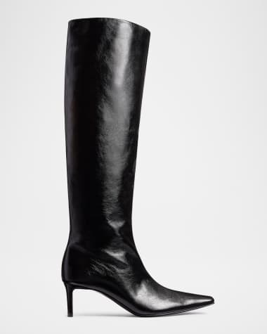 Khaite Ona Knee-High Leather boots