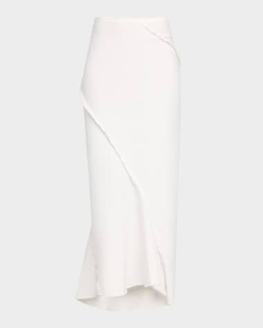 JBQ Sevy Asymmetric Maxi Skirt