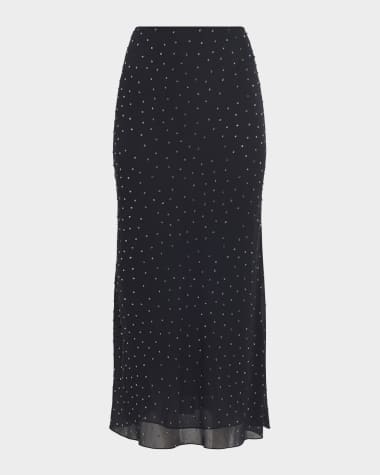 Altuzarra Kinski Embellished Midi Skirt