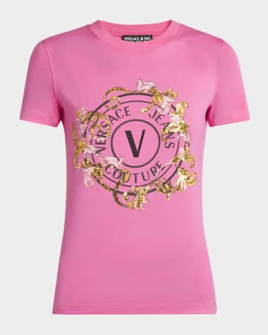 Versace Jeans Couture Crewneck Logo T-Shirt