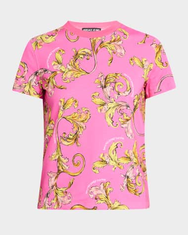 Versace Jeans Couture Short-Sleeve Barocco T-Shirt