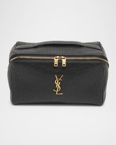 Saint Laurent YSL Vanity Case in Grained Leather