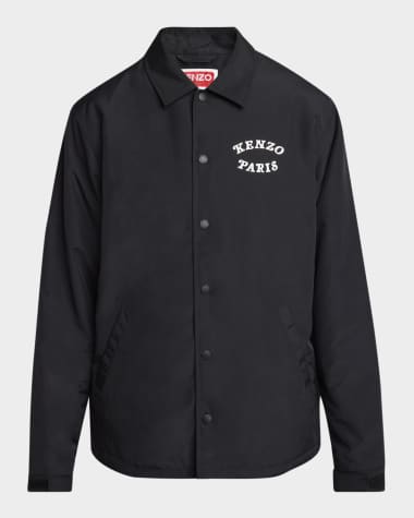 Kenzo Men's Heavy Nylon Coach Jacket