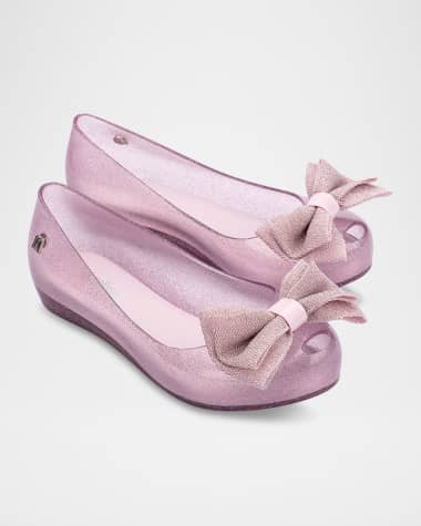 Mini Melissa Girl's Ultragirl Sweet Ballerina Flats, Baby/Kids