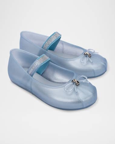 Mini Melissa Girl's Sophie Ballerina Flats, Baby/Kids