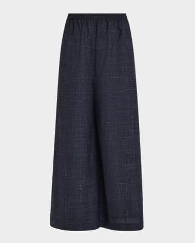 Eskandar Flared Culotte Pants