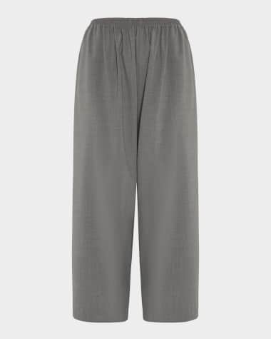Eskandar Japanese Wool Trousers