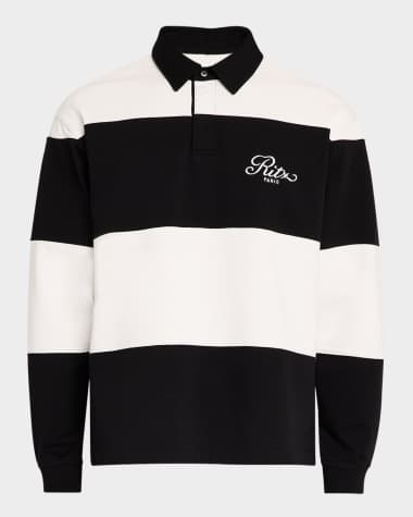 FRAME x Ritz Paris x Ritz Paris Men's Colorblock Rugby Shirt