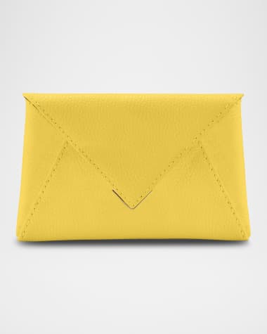 Tyler Ellis Lee Small Pouchet Leather Clutch Bag