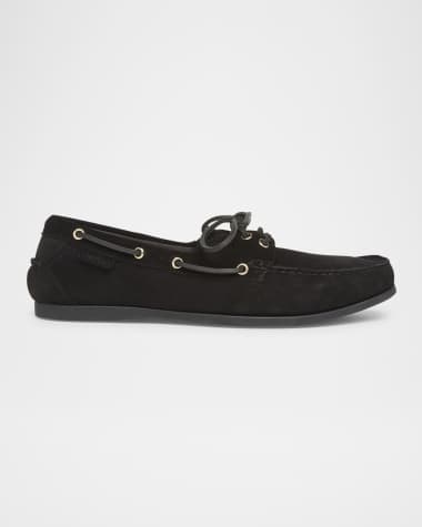 TOM FORD Men's Robin Suede Boat Shoes