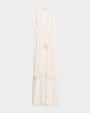 Ramy Brook Paxton Embroidered Maxi Dress