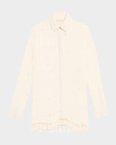 Ramy Brook Roman Tassel-Trim Tunic