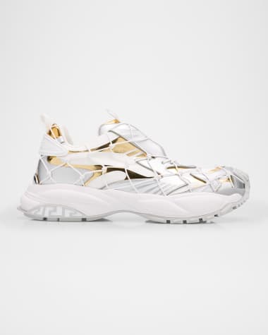 Versace Men's Mercury V3 Net Sneakers