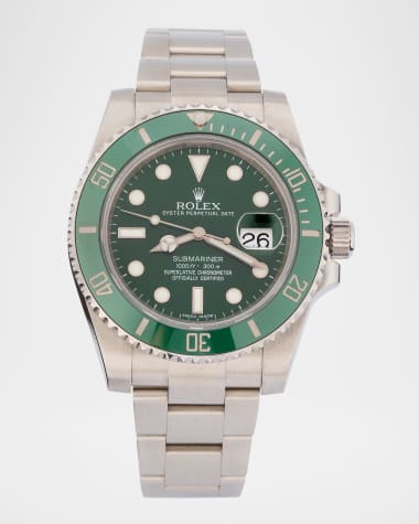 Vintage Watches Rolex Stainless Steel and Ceramic Submariner Date 40mm Vintage Watch