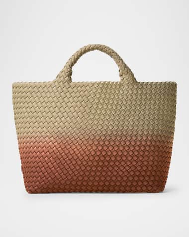NAGHEDI St. Barths Medium Ombre Woven Tote Bag