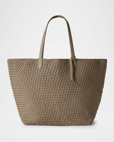 NAGHEDI Jetsetter Large Woven Tote Bag