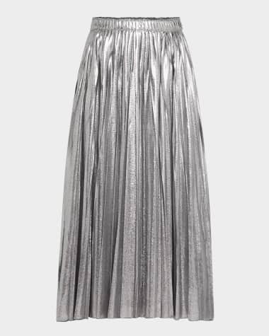 Weekend Max Mara Gamma Pleated Midi Skirt