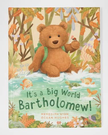 Jellycat Its A Big World Bartholomew Story Book