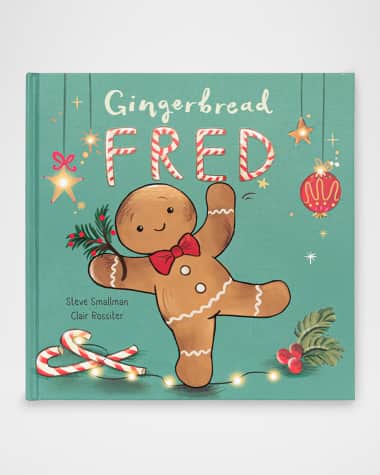 Jellycat Gingerbread Fred Story Book