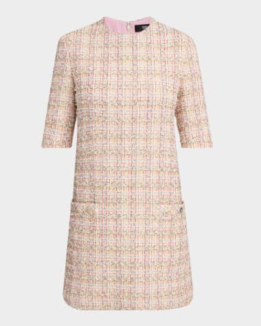 Versace Tweed Mini Dress